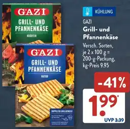 Aldi Süd GAZI Grill- und Pfannenkäse Angebot
