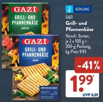 Aldi Süd GAZI Grill- und Pfannenkäse Angebot