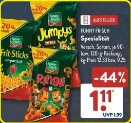 Aldi Süd FUNNY FRISCH Spezialität Angebot