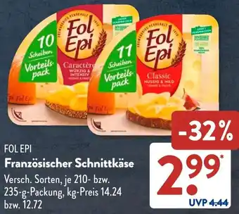 Aldi Süd FOL EPI Französischer Schnittkäse Angebot