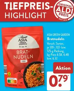 Aldi Süd ASIA GREEN GARDEN Bratnudeln Angebot