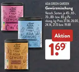 Aldi Süd ASIA GREEN GARDEN Gewürzmischung Angebot