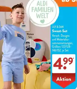 Aldi Süd LILY & DAN Sweat-Set Angebot