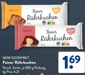 Aldi Süd MEINE KUCHEN WELT Feiner Rührkuchen Angebot