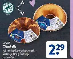 Aldi Süd CUCINA Ciambella Angebot