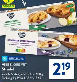 Aldi Süd MEINE KUCHEN WELT Strudel Angebot
