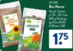 Aldi Süd GUT BIO Bio-Kerne Angebot
