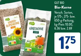 Aldi Süd GUT BIO Bio-Kerne Angebot