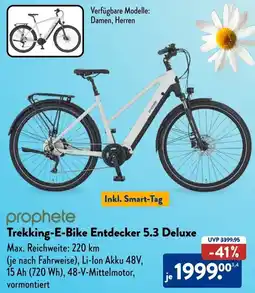 Aldi Süd prophete Trekking-E-Bike Entdecker 5.3 Deluxe Angebot