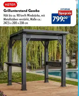 Aldi Süd Keter Grillunterstand Gazebo Angebot