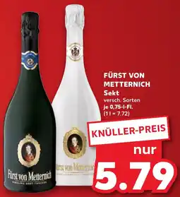 Kaufland FÜRST VON METTERNICH Sekt Angebot