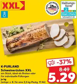 Kaufland K-PURLAND Schweinerücken XXL Angebot