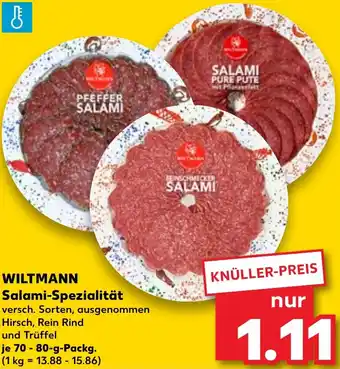 Kaufland WILTMANN Salami-Spezialität Angebot