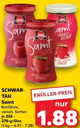 Kaufland SCHWARTAU Samt Angebot