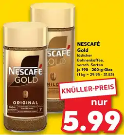 Kaufland NESCAFÉ Gold Angebot