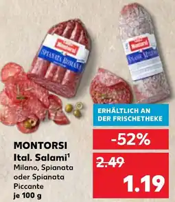 Kaufland MONTORSI Ital. Salami Angebot