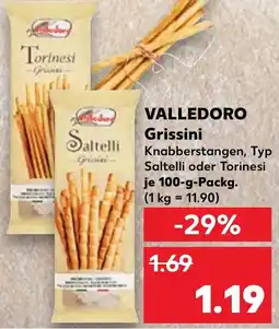 Kaufland VALLEDORO Grissini Angebot
