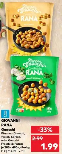 Kaufland GIOVANNI RANA Gnocchi Angebot