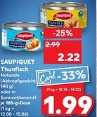 Kaufland SAUPIQUET Thunfisch Angebot