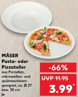 Kaufland MÄSER Pasta- oder Pizzateller Angebot