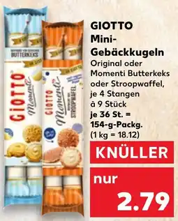 Kaufland GIOTTO Mini Gebäckkugeln Angebot