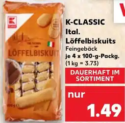 Kaufland K-CLASSIC Ital. Löffelbiskuits Angebot