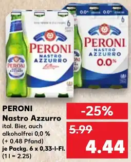 Kaufland PERONI Nastro Azzurro Angebot