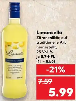 Kaufland Limoncello Angebot