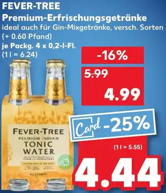 Kaufland FEVER-TREE Premium-Erfrischungsgetränke Angebot
