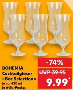 Kaufland BOHEMIA Cocktailgläser Bar Selection Angebot