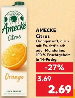 Kaufland AMECKE Citrus Angebot