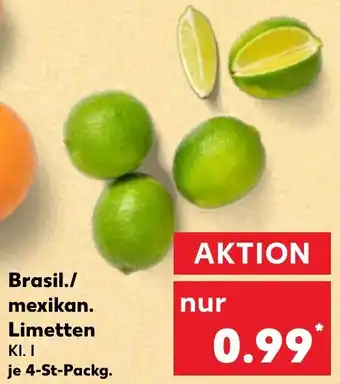 Kaufland Brasil./ mexikan. Limetten Angebot