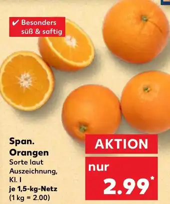 Kaufland Span. Orangen Angebot