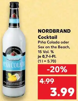 Kaufland NORDBRAND Cocktail Angebot