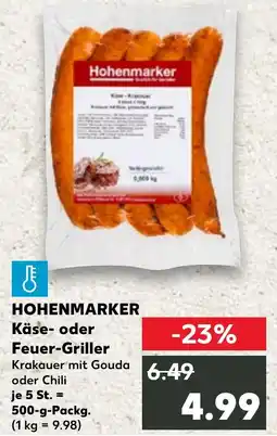 Kaufland HOHENMARKER Käse- oder Feuer-Griller Angebot