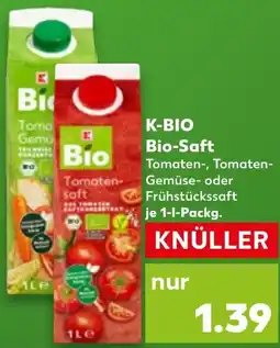 Kaufland K-BIO Bio-Saft Angebot