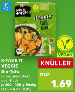 Kaufland K-TAKE IT VEGGIE Bio-Tofu Angebot