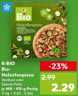 Kaufland K-BIO Bio-Holzofenpizza Angebot