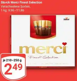 Globus Storck Merci Finest Selection Angebot