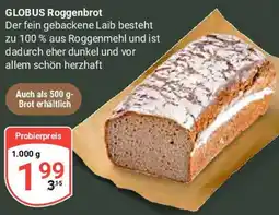 Globus GLOBUS Roggenbrot Angebot