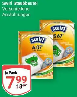 Globus Swirl Staubbeutel Angebot