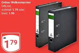 Globus Ordner Wolkenmarmor Angebot