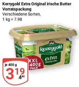 Globus Kerrygold Extra Original irische Butter Vorratspackung Angebot