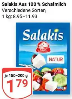 Globus Salakis Aus 100% Schafmilch Angebot