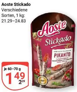 Globus Aoste Stickado Angebot