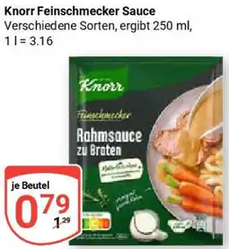 Globus Knorr Feinschmecker Sauce Angebot