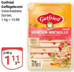 Globus Gutfried Geflügelwurst Angebot