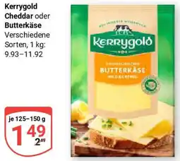 Globus Kerrygold Cheddar oder Butterkäse Angebot