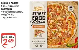 Globus Lekker & Anders Döner Pizza oder Lahmacun Angebot