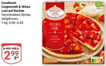 Globus Conditorei Coppenrath & Wiese Lust auf Kuchen Angebot